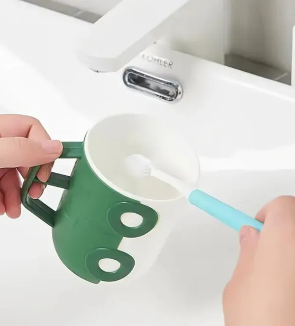 Multi_Utility_Plastic_Cup_use_as_Toothbrush_Holder_Cup,_Mouthwash_Cup,_Gargle_Cup,_Pen_Stand,_Table_Decor,_Simple_Bathroom_Tumbler_Return_Gifting_for_Kids,_Car,_Green
