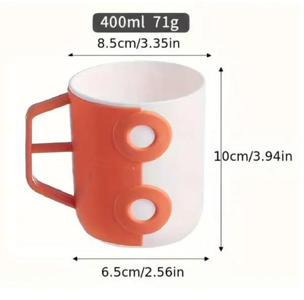 Multi_Utility_Plastic_Cup_use_as_Toothbrush_Holder_Cup,_Mouthwash_Cup,_Gargle_Cup,_Pen_Stand,_Table_Decor,_Simple_Bathroom_Tumbler_Return_Gifting_for_Kids,_Car,_Orange