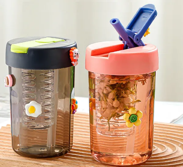 400_ML_Cute_Infuser_Sipper_Mug_Bottle_with_Silicon_Straw,_BPA_Free_Fruit_Infuser_Bottle_for_Kids_Leak_Proof_Bottle_for_Kids,_Pink