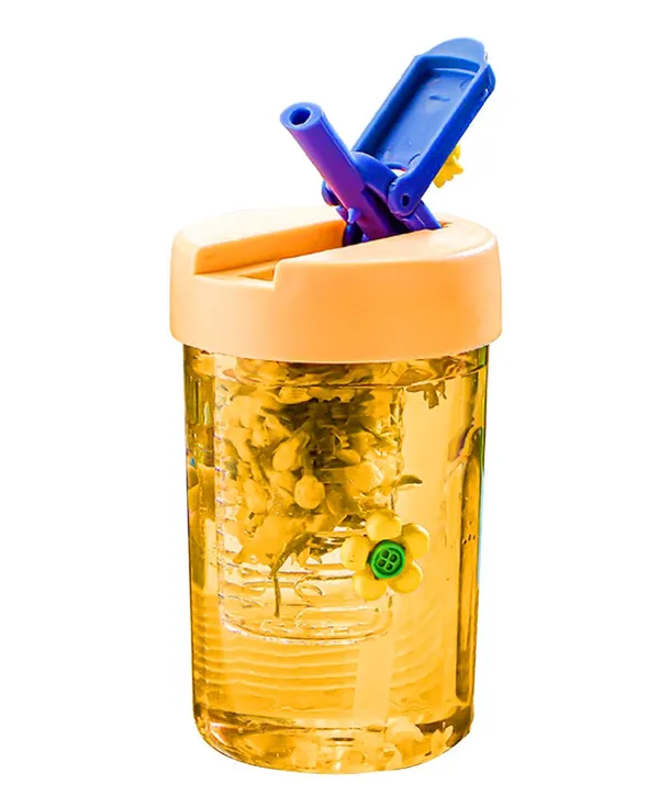 400_ML_Cute_Infuser_Sipper_Mug_Bottle_with_Silicon_Straw,_BPA_Free_Fruit_Infuser_Bottle_for_Kids_Leak_Proof_Bottle_for_Kids,_Yellow