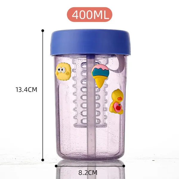 400_ML_Cute_Infuser_Sipper_Mug_Bottle_with_Silicon_Straw,_BPA_Free_Fruit_Infuser_Bottle_for_Kids_Leak_Proof_Bottle_for_Kids,_Purple