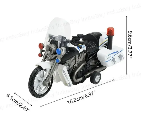 Inertia_Friction_Powered_6_Inch_ABS_Diecast_Police_Sports_Motorcycle_Bike_Toy_with_Light_Sound_Effect_Army_Bike_Toy,_White