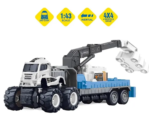 1:43_Scale_Inertia_Friction_Powered_Metal_Diecast_Transport_Airport_Boarding_Ladder_Engineering_Vehicle_Toy,_Airplane_Stair_Trailer_Truck_Toys,_Blue