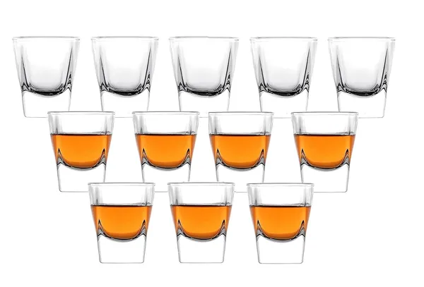 Pack_of_12,_50_ML_Tequila_Vodka_Whisky_Shot_Glass_Crystal_Clear_Square_Base_Shot_Glass,_Peg_Measurer_Glass,_Short_Glass_Set_for_Whiskey,_Tequila,_Vodka,_Clear