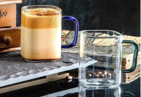 Pack_of_6,_230_ML_Heat_Resistant_Square_Glass_Tea_Cup_Juice_Microwave_Safe_Cold_Coffee_Color_Handle_Transparent_Mug_Drinkware_Ice_Coffee_Mug,_Multicolor