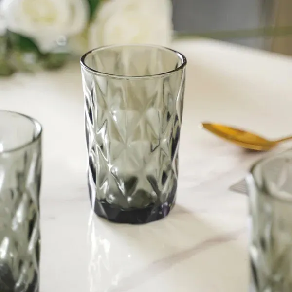 Pack_of_6,_Geometric_Design_Drinking_Glasses_Set_Tumbler_Glasses_-_Thick_Walled_Black_Tumbler_for_Cocktail,_Juice,_Water,_Mixed_Drinks,_Beer_and_Coffee,_400_ML_Each,_Black
