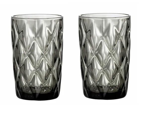 Pack_of_2,_Geometric_Design_Drinking_Glasses_Set_Tumbler_Glasses_-_Thick_Walled_Black_Tumbler_for_Cocktail,_Juice,_Water,_Mixed_Drinks,_Beer_and_Coffee,_400_ML_Each,_Black