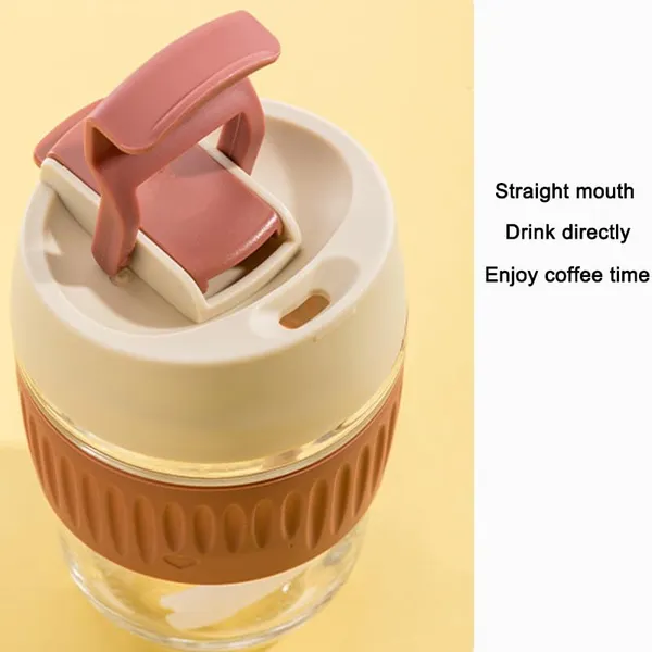 Pack_of_2,_Dual_lid_Leak_Proof_Glass_Coffee_Cup_with_Straw_&_Leakproof_Lid,_Glass_Sipper_with_Silicone_Sleeve,_BPA_Free_Car_Travel_Mason_Jar_500_ML,_Brown