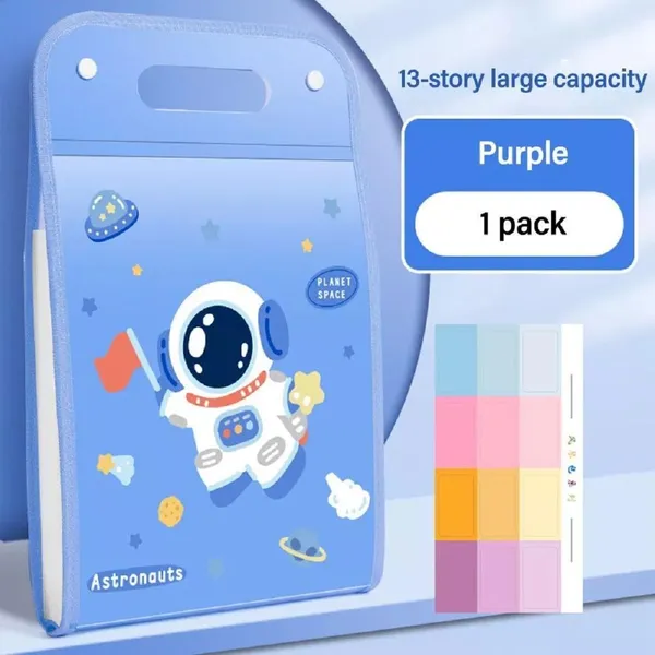 Pack_of_2,_File_Folder_with_Button_Lock_and_Handle,_A4_Size_Certificates_Document_Holder_with_12_Pockets_Sections_Expandable_Folders_Gift_for_Boys,_Blue