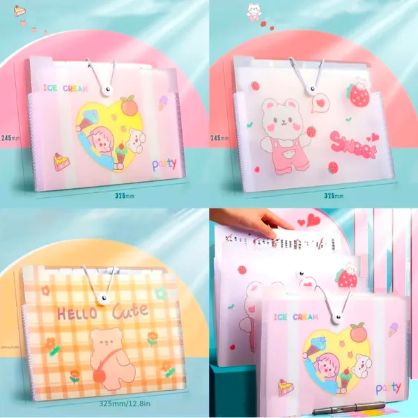 Pack_3,_File_Folder_with_Elastic_Band_Lock_A4_Size_Certificates_Holder_with_8_Pockets,_Expandable_Folders_for_Documents_Notes_Worksheets,_Gift_for_Kids,_Multicolor