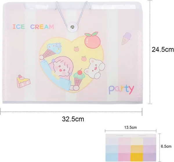 Pack_2,_File_Folder_with_Elastic_Band_Lock_A4_Size_Certificates_Holder_with_8_Pockets,_Expandable_Folders_for_Documents_Notes_Worksheets,_Gift_for_Kids,_Multicolor