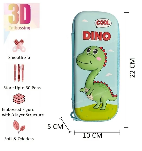 Cute_Dino_Theme_Hardtop_Pencil_Case_with_Multiple_Storage_Bag_Pouch_Holder_Box_Kids_School_Supply_Organizer_Students_Stationery_Box_Gift_for_Kids_Boys_Girls,_Sky_Blue_Dino
