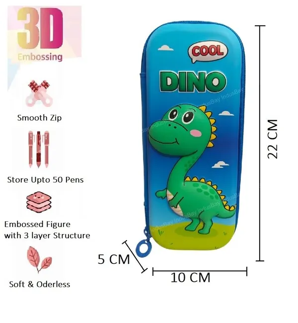 Cute_Dino_Theme_Hardtop_Pencil_Case_with_Multiple_Storage_Bag_Pouch_Holder_Box_Kids_School_Supply_Organizer_Students_Stationery_Box_Gift_for_Kids_Boys_Girls,_Dark_Blue