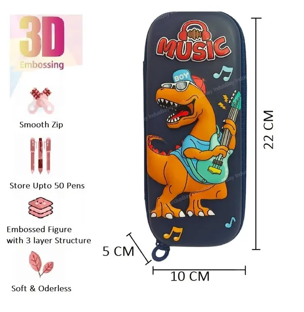 Fun_Dino_Theme_Hardtop_Pencil_Case_with_Multiple_Storage_Bag_Pouch_Holder_Box_Kids_School_Supply_Organizer_Students_Stationery_Box_Gift_for_Kids_Boys_Girls,_Orange