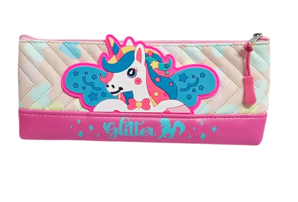 Tiptoe�_8_Pieces,_Cute_Unicorn_Print_Zipper_Pencil_Case_Pouch_Kids_School_Supply_Organizer_Students_Stationery_Box_Birthday_Return_Gift_for_Kids_Girls,_Multicolor