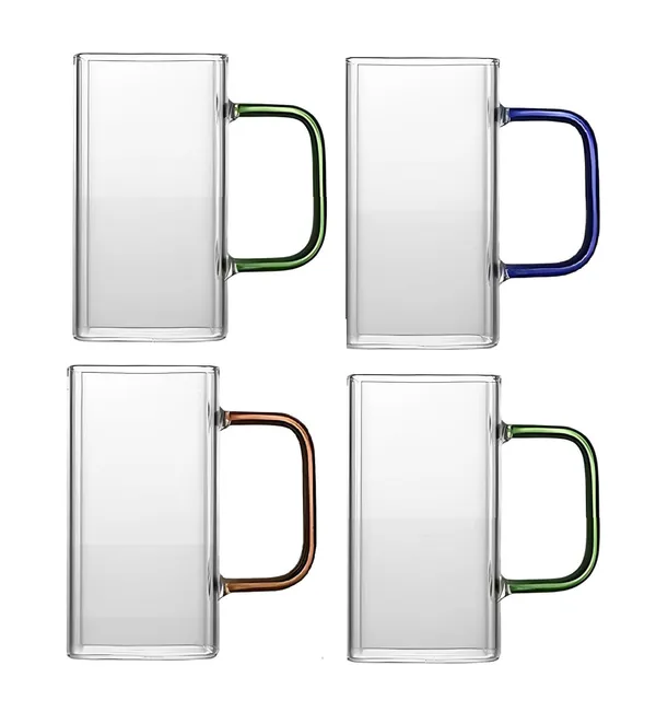 Pack_of_4,_280_ML_Heat_Resistant_Square_Borosilicate_Glass_Tea_Cup_Mug_Juice_Microwave_Safe_Cold_Coffee_Color_Handle_Transparent_Mug_Drinkware_Ice_Coffee_Mug,_Multicolor
