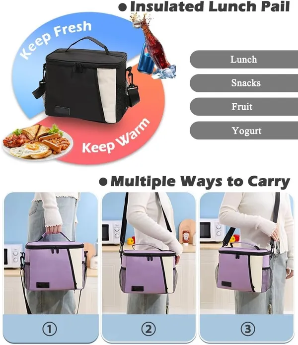 Thermal_Insulated_Meal_Lunch_Box_Bag,_Cooler_Bag_Small_Lunch_Box_for_Men_Women_Insulated_Lunch_Reusable_Lunch_Pail_Adjustable_Strap_for_Work_Office_Picnic_Beach,_Black