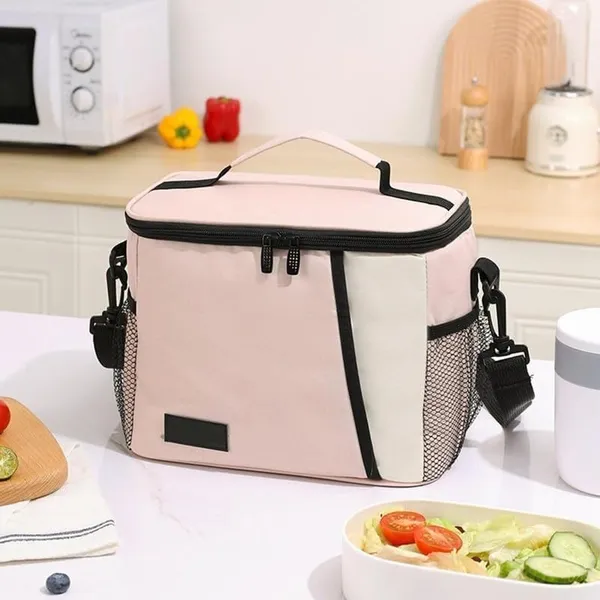 Thermal_Insulated_Meal_Lunch_Box_Bag,_Cooler_Bag_Small_Lunch_Box_for_Men_Women_Insulated_Lunch_Reusable_Lunch_Pail_Adjustable_Strap_for_Work_Office_Picnic_Beach,_Pink