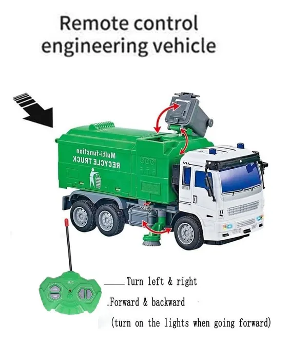 Rechargeable_Remote_Control_RC_Garbage_Trash_Dumper_Dump_Truck_4CH_Sanitation_Vehicle_Toy_Car_with_Working_Headlight_and_Detachable_Bin,_Green