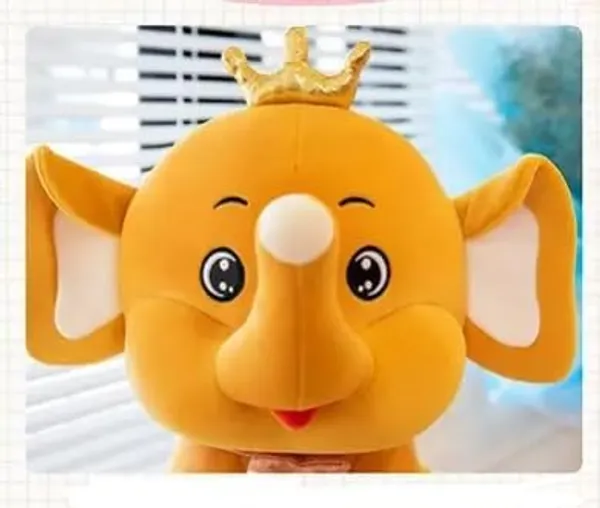 40_CM_Tall_Plush_Stuffed_Soft_Toy_Cute_Appu_Elephant_Animal_Soft_Toys_Home_Car_Decor_Gift_for_Kids,_Orange
