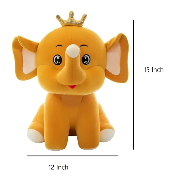 40_CM_Tall_Plush_Stuffed_Soft_Toy_Cute_Appu_Elephant_Animal_Soft_Toys_Home_Car_Decor_Gift_for_Kids,_Orange