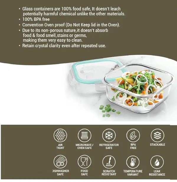 Pack_of_2,_520_ML_and_800_ML_Square_Borosilicate_Glass_Food_Storage_Oven_Safe_Container_Set_with_Airtight_Air_Vent_Lid_Microwave_Safe_Bowl,_Clear
