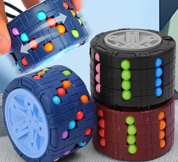 Pack_of_3_,_Cylinder_Magic_Bean_Puzzle_Toy_Cylinder_Rotate_and_Slide_Puzzle_Games_Relieve_Stress_Toy_for_Children_Toy_Decompression_Cube_Creative_Educational_Fidget_Toy_,_Multicolor