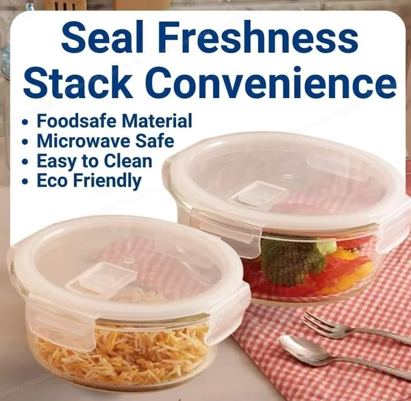 Microwave_Oven_Safe_Round_Borosilicate_Glass_Food_Storage_Container_Set_with_Air_Vent_Airtight_Lid_Leak_Proof_Bowl,_Glass_Reheating_Bowl_Tiffin,_600_ML,_3_Pieces,_Clear