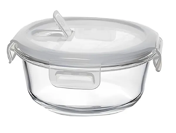 Microwave_Oven_Safe_Round_Borosilicate_Glass_Food_Storage_Container_Set_with_Air_Vent_Airtight_Lid_Leak_Proof_Bowl,_Glass_Reheating_Bowl_Tiffin,_600_ML,_1_Piece,_Clear