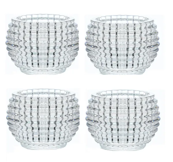 Pack_of_4,_Decorative_Round_Crystal_Glass_Votive_Candle_Holders_for_Home_Decoration_Tealight_Holders_Exquisite_Crystal_Diya_for_Mandir_Home_Temple,_Diwali_Wedding_Party_Decor,_Clear