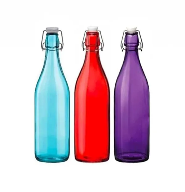 3_Pieces_Glass_water_Bottle_with_AirTight_Flip_Cap_Colorful_Refrigerator_Fridge_Safe_Glass_Water_Bottles_For_home_Office_Restaurants_1_Litre,_Multicolor