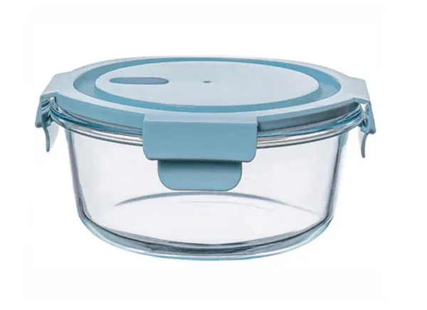 400ML_Small_Round_Borosilicate_Glass_Food_Storage_Oven_Safe_Container_Set_with_Airtight_Air_Vent_Lid_Microwave_Safe_Bowl,_Glass_Lunch_Box,_1_Piece,_Blue