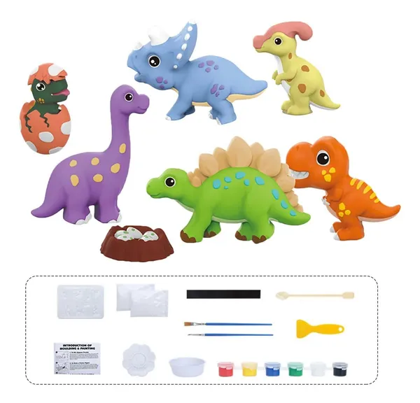 DIY_Mould_and_Paint_Craft_kit_-_Dino_Theme_Make_Your_own_Fridge_Magnet_Set_with_Palette_&_Mold,_Painting_Art_&_Craft_Set_-_Gift_Toys_for_Boys_&_Girls