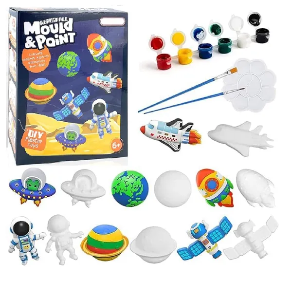DIY_Mould_and_Paint_Craft_kit_-_Astronaut_Space_Theme_Make_Your_own_Fridge_Magnet_Set_with_Palette_&_Mold,_Painting_Art_&_Craft_Set_-_Gift_Toys_for_Boys_&_Girls
