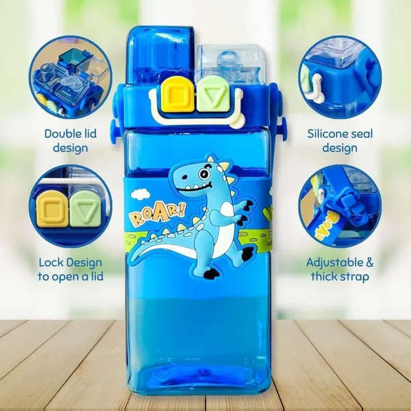 520ML_Water_Bottle_For_Kids_Boys_with_Double_Drinking_Straw_Cup_Adjustable_Strap,_Leak-Proof_BPA_Free_Water_Bottle,_Perfect_for_School_&_Outdoor_Fun_Gift_for_Childrens,_Dino