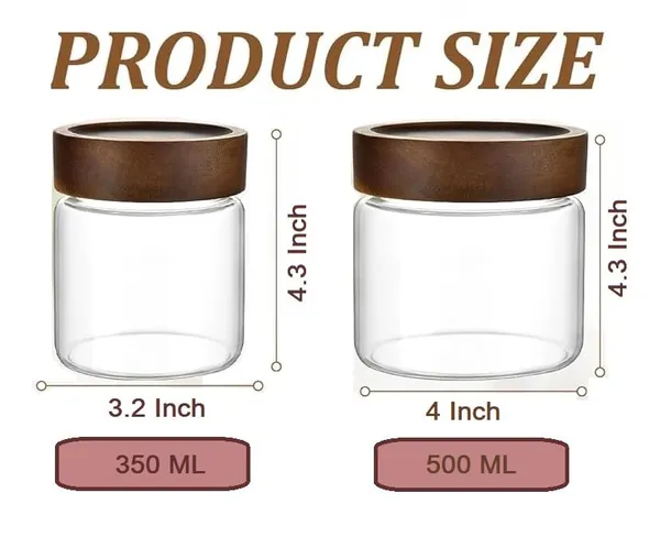 Pack_of_2,_550_ML_&_350_ML_Airtight_Borosilicate_Glass_Kitchen_Storage_Round_Jars_Container_With_Wooden_Air_Tight_Scew-on_Lid_Cookie_Jar,_Clear