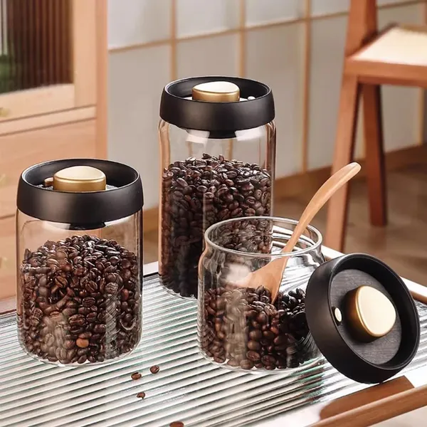 750_ML_Vacuum_Borosilicate_Glass_Jar_with_Airtight_Lid,_Food_Saver_Sealer_Attachment_Storage_Container_for_Coffee_Beans_Oats_Spice_and_Sugar,_Pack_of_1