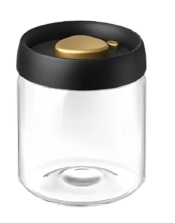 750_ML_Vacuum_Borosilicate_Glass_Jar_with_Airtight_Lid,_Food_Saver_Sealer_Attachment_Storage_Container_for_Coffee_Beans_Oats_Spice_and_Sugar,_Pack_of_1