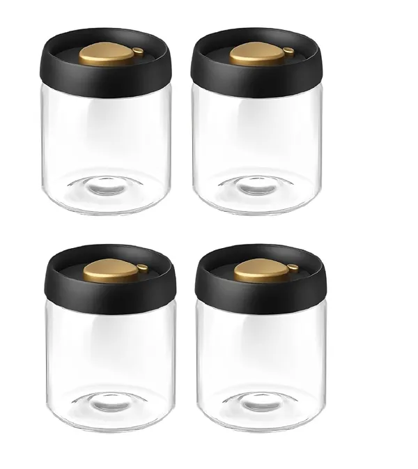 Pack_of_4,_750_ML_Vacuum_Borosilicate_Glass_Jar_with_Airtight_Lid,_Food_Saver_Sealer_Attachment_Storage_Container_for_Coffee_Beans_Oats_Spice_and_Sugar