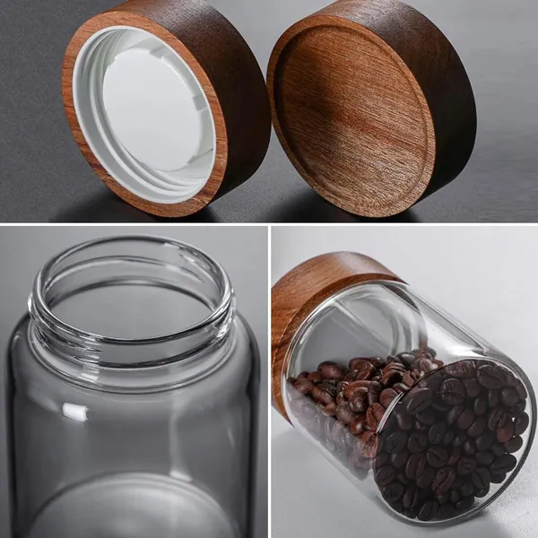 850_ML_Airtight_Borosilicate_Glass_Kitchen_Storage_Round_Jars_Container_With_Screw_On_Wooden_Air_Tight_Lid,_Cookie_Jar_Canister_Set,_3_Pieces