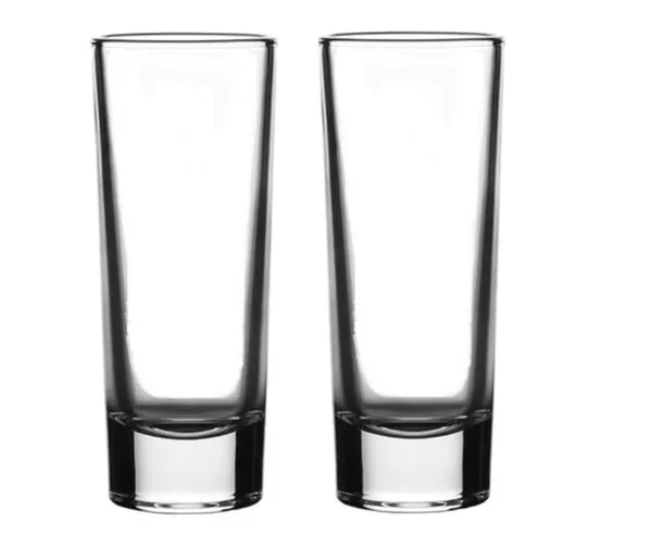 Pack_of_2,_70_ML_Highball_Tall_Tequila_Vodka_Whisky_Shot_Glass,_Peg_Measurer_Glass,_Short_Glass_Set_for_Whiskey,_Tequila,_Vodka,_Clear