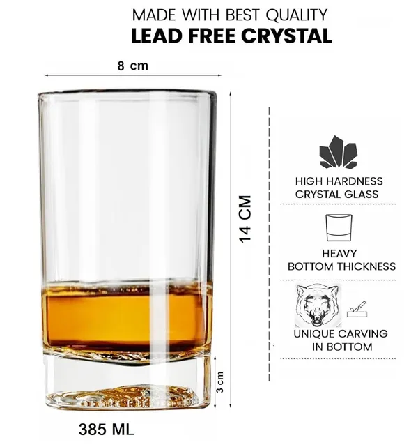 Engraved_Base_Highball_Tumbler_Glass_Gift_Set_Heavy_Base_Animal_Football_Carved_385_ML_Ultra-Premium_Juice_Water_Beer_Whisky_Tall_Glass,_Set_of_6