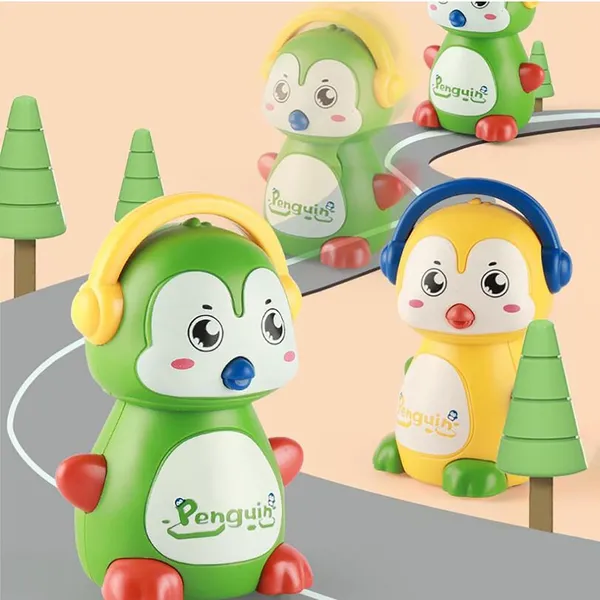 Press_&_Release_Sliding_Penguin_Car_Cute_Mini_Inertia_Press_Run_Slide_Cartoon_Penguine_Wind_Up_Toys_for_Infant_Toddler_Boy_Girl_Toys_for_Kids,_1_Piece,_Green