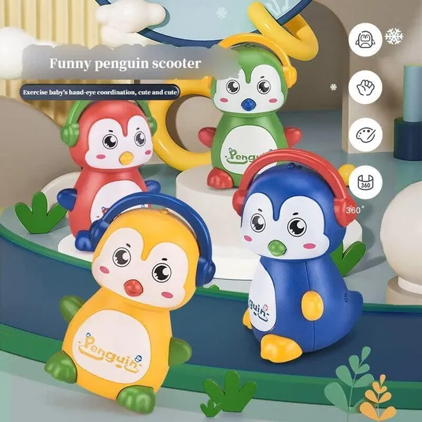 Press_&_Release_Sliding_Penguin_Car_Cute_Mini_Inertia_Press_Run_Slide_Cartoon_Penguine_Wind_Up_Toys_for_Infant_Toddler_Boy_Girl_Toys_for_Kids,_1_Piece,_Blue