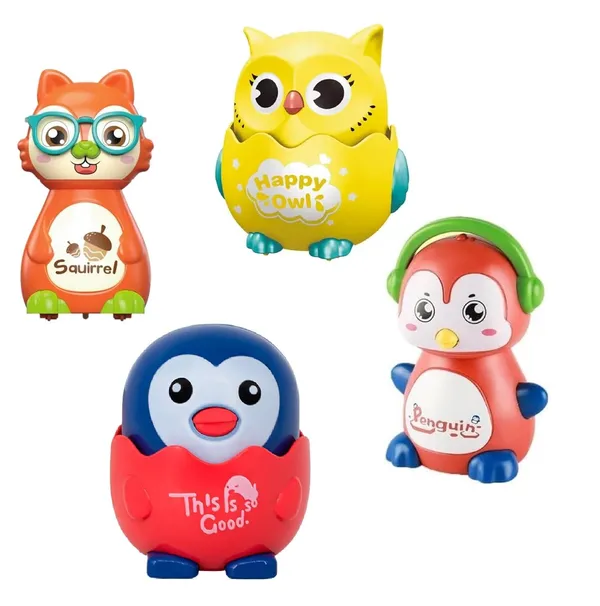 Set_of_4,_Cute_Sliding_Press_&_Release_Owl,_Squirrel,_Duck_&_Penguin_Inertia_Press_Run_Slide_Mini_Cartoon_Animal_Wind_Up_Toys_Birthday_Return_Gift_for_Toddler_Boy_Girls,_Multicolor