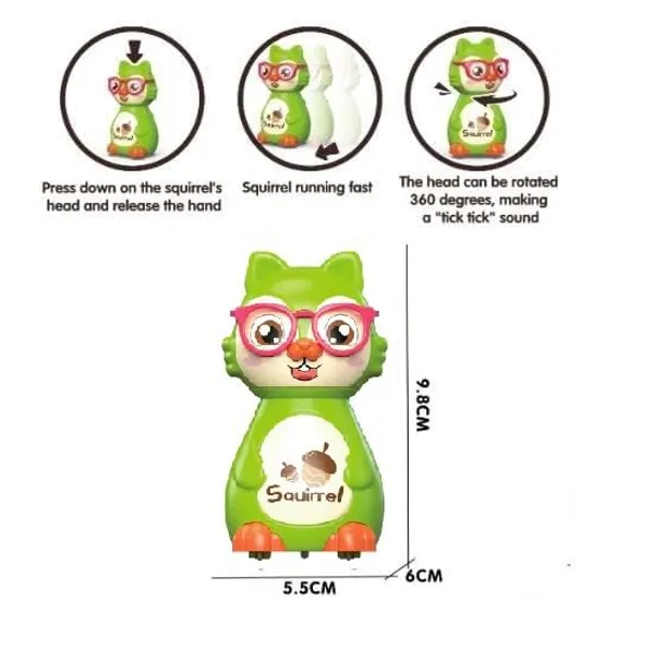 TipToe�_Combo_of_3_Pieces,_Cute_Press_&_Release_Sliding_Mini_Cartoon_Cars_Inertia_Press_Run_Slide_Wind_Up_Toys_Birthday_Return_Gift_for_Toddler_Boy_Girls,_Assorted_Character
