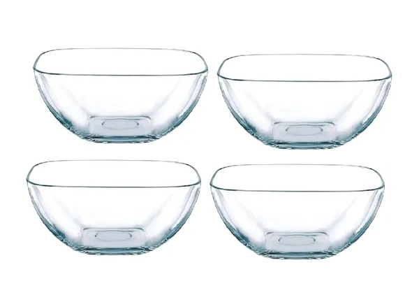 Set_of_4,_Small_Size_4.5_Inch_Glass_Serving_Microwave_Safe_Reheating_Square_Salad_Chutney_Icecream_Dessert_Pudding_Bowl,_400_ML_Each