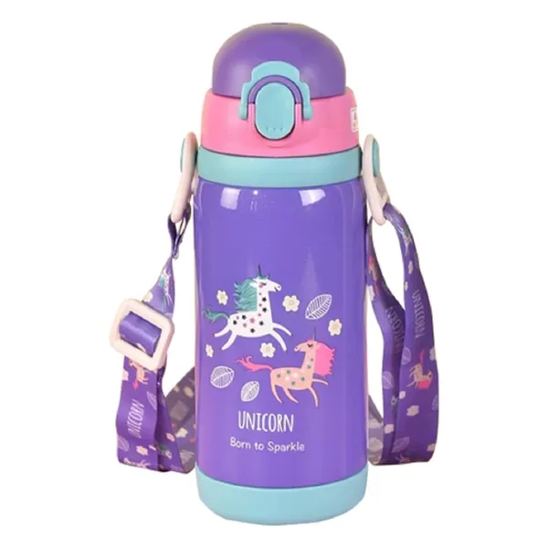Cute_Unicorn_Theme_Hot_&_Cold_Vacuum_Insulated_Water_Bottle_for_Kids,_Double_Wall_Water_Bottle_with_Dual_Sipper_and_Wide_Mouth_lid_School_Bottle_for_Childrens_Girls,_Purple