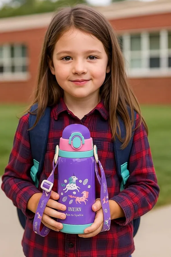 Cute_Unicorn_Theme_Hot_&_Cold_Vacuum_Insulated_Water_Bottle_for_Kids,_Double_Wall_Water_Bottle_with_Dual_Sipper_and_Wide_Mouth_lid_School_Bottle_for_Childrens_Girls,_Purple
