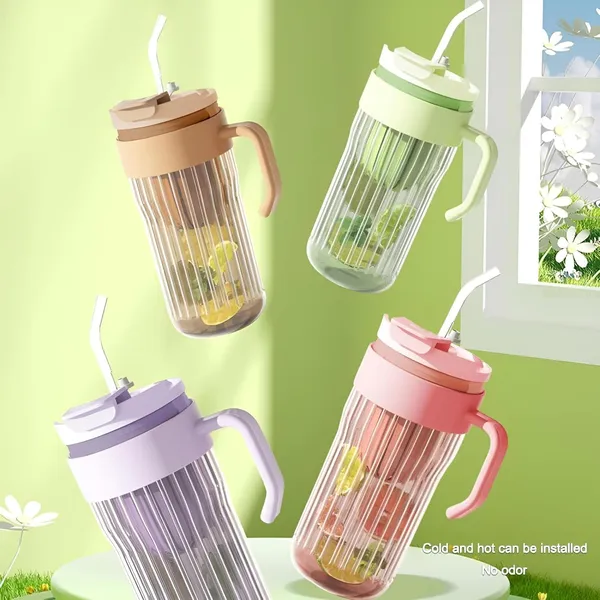 Pack_of_2,_Flutted_Glasses_Tumbler_Mug_with_Infuser_Lid_Straw_and_Handle,_Leak_Proof_2_in_1_Travel_Sipper_Mugs_for_Detox_Water,_Juice_Mocktails_Hot_Cold_Drink_Cup,_550ML,_Assorted_Color